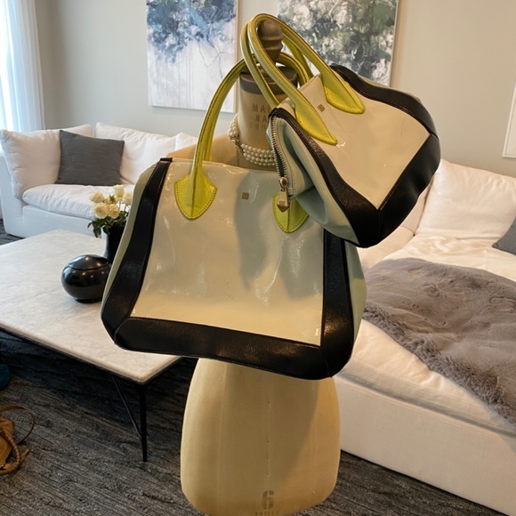 Pour La Victoire leather handbag size Large - Picture 2 of 3